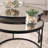 Isabelle Glass Top Nesting Coffee Table
