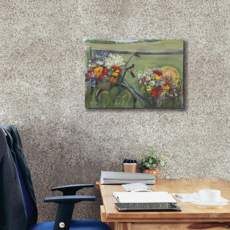 "Aarre Karens" sur toile par Carol Rowan, reproduction, H 18 po x l 26 po x P 0,75 po