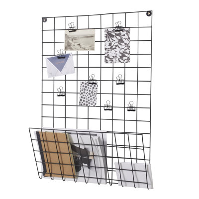 Magnetic Metal Corkboard / Bulletin Board