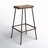 Essa Counter Stool with Metal Frame-2089509411