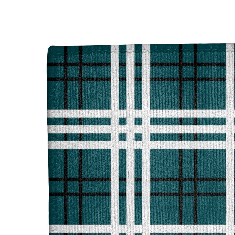 Tapis écossais vert, Rectangle 8 pi x 10 pi