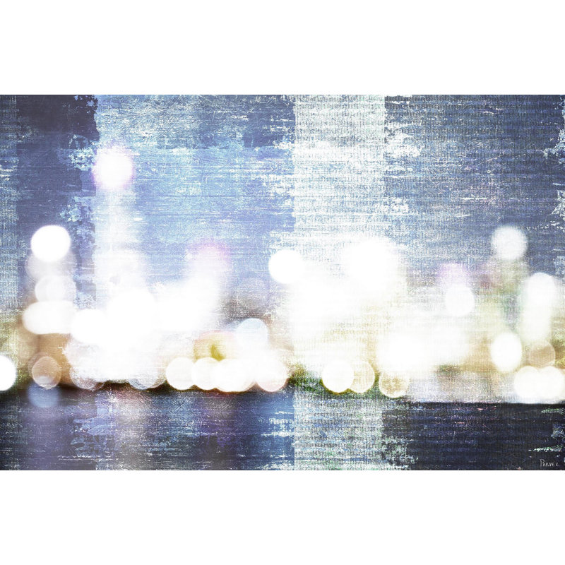 «City Scape» par Parvez Taj, reproduction sur toile, H 12 po x l 18 po