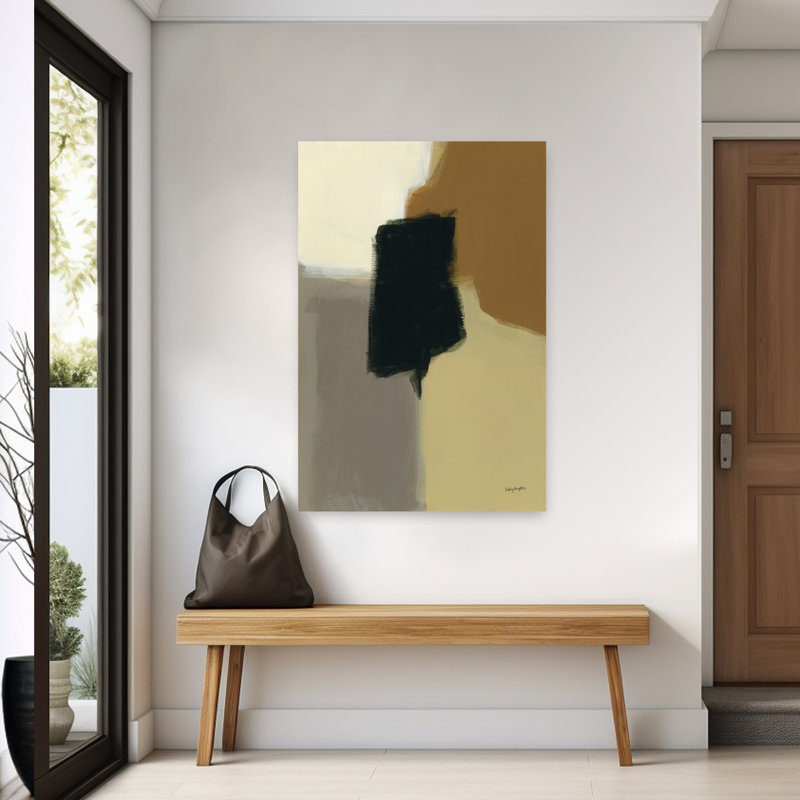 Art contemporain, art contemporain abstrait, H 60 po x l 40 po