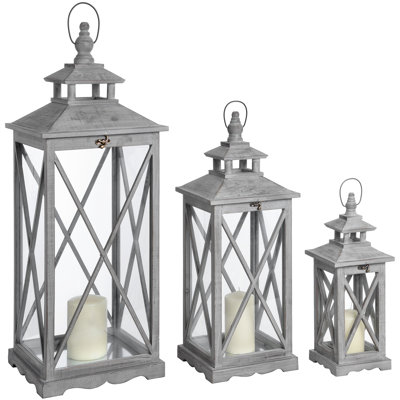Wood Wall Lantern