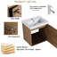 Meuble-lavabo mural simple l 18 po x P 15 po x H 21 po Cranford-1363409306