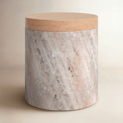Vesuvio Marble Bathroom Storage Container