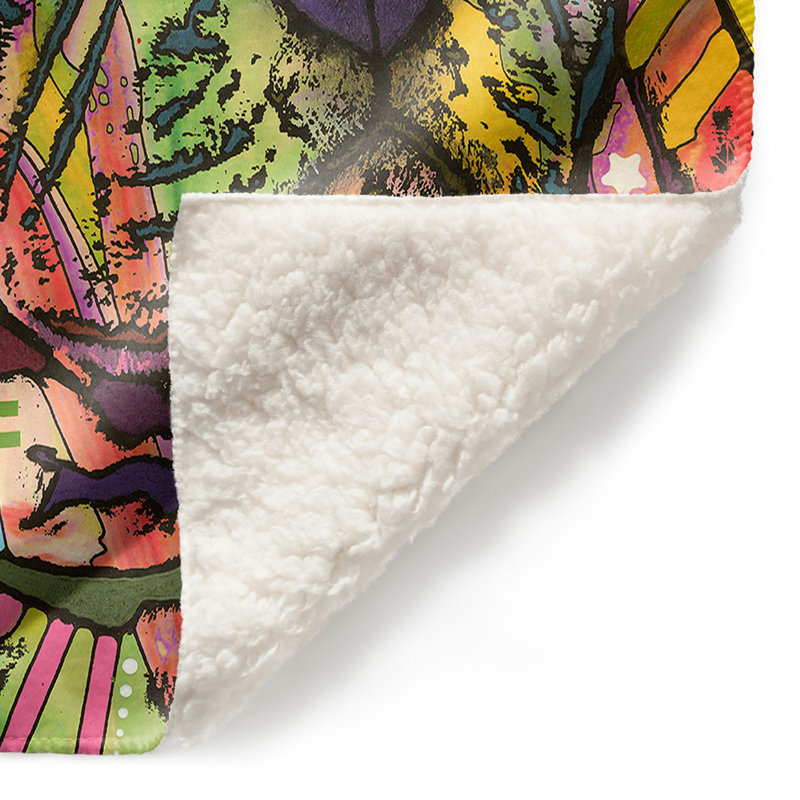  Couverture douce en sherpa, 51 po x 60 po