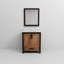 Meuble-lavabo simple l 30 po x P 22 po avec plateau blanc et miroir 28 po Ziva-87293404-113113988