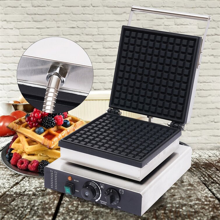 YYBSH 1500W Commercial Non-stick Electric French Hot Dog Maker Waffle Maker  Machine