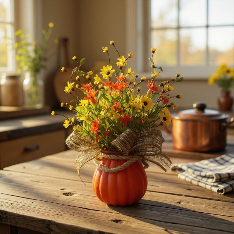 Bouquet de marguerites dans un vase en verre