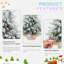 Arbre de Noël 3 pi avec 14 pommes de pin et 14 Berrie
