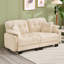 Sofa deux places avec quatre coussins et pieds-917152911