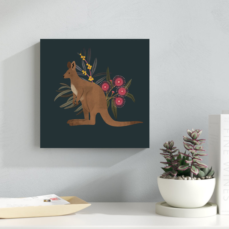 Animaux australiens IV, H 12 po x l 12 po