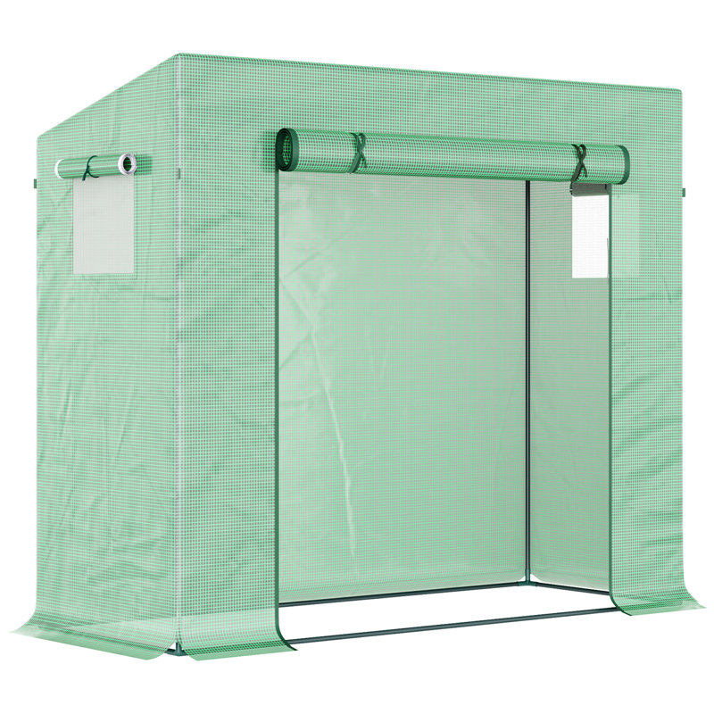 Coren  Compact Walk-In Greenhouse with Steel Frame and Protective Coating