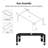 Waynesville Guillerme 84"W Modern Solid Wood Dining Table-1344160558