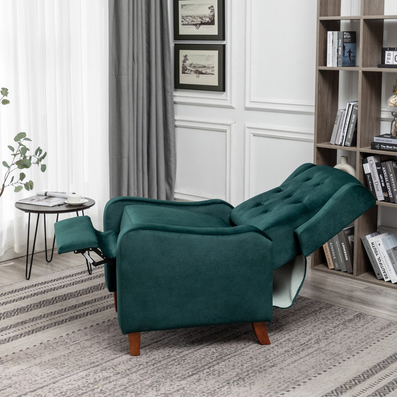 Coulterville Manual Recliner, Green