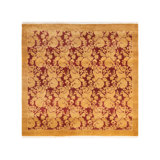 Classic One-of-a-Kind 4' 1" X 4' 1" Hand Knotted Area Rug