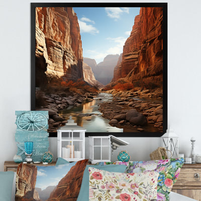 Desert Canyon Landscape I - Fruits Wall Art