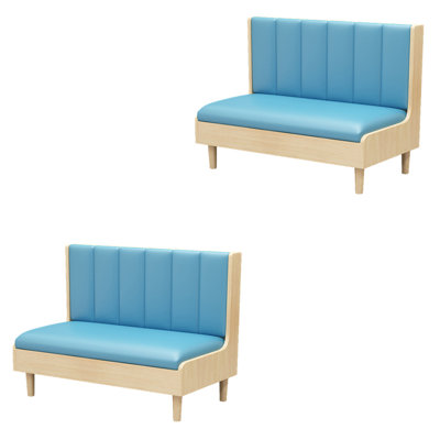 Banc rembourré en similicuir Exquise Fashion Cafe