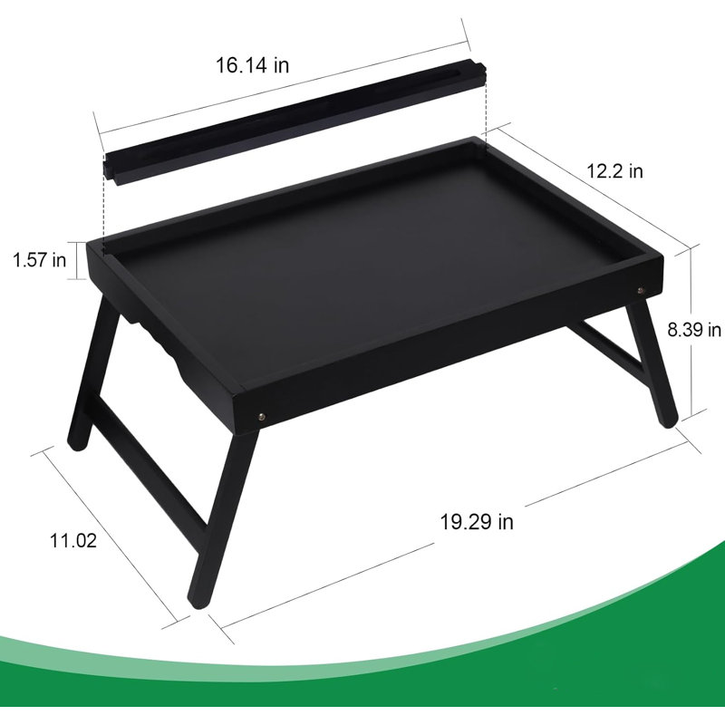 Bamboo Bed Tray Table