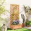 Wood Raised Garden Bed