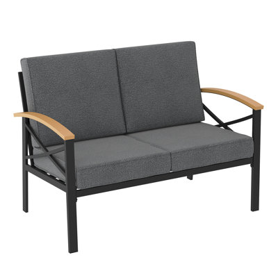 Patio Loveseat With Cushions