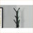 Hall Tree with Coat Rack, Shoe Bench, Storage Shelves &amp; DIY Pegboard | Brown | MDF + Iron
