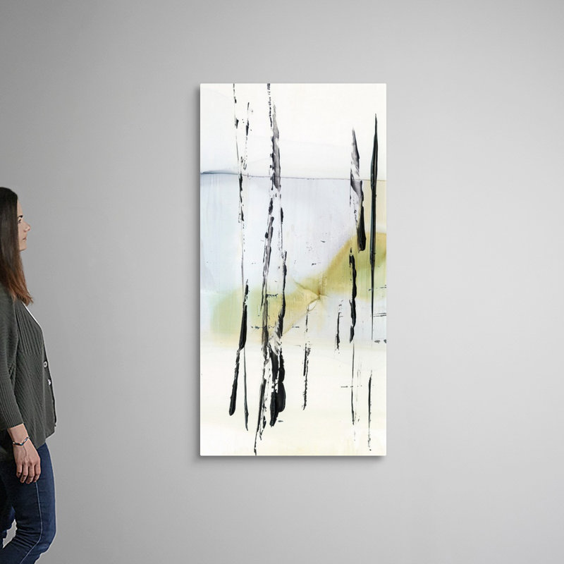 Art mural sur toile Bamboo Marsh III, Toile tendue, H 60 po x l 30 po x P 1,25 po