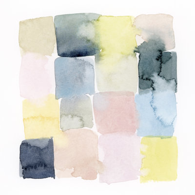 Pastel Patches I by Grace Popp - Wrapped Canvas Art Prints