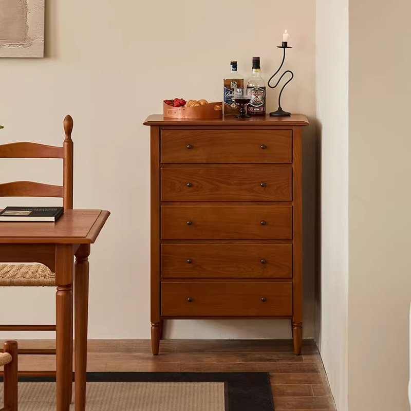 Walnut Solid Wood Accent Cabinet