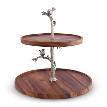 Vagabond House Song Bird Tiered Stand