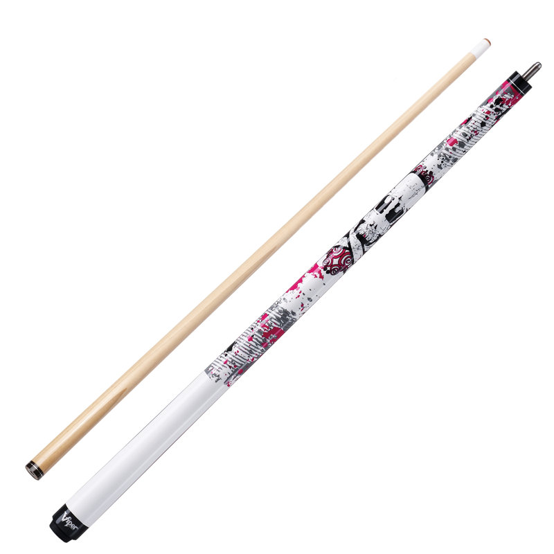 Maple Hardwood Pink Cue with Leatherette Case