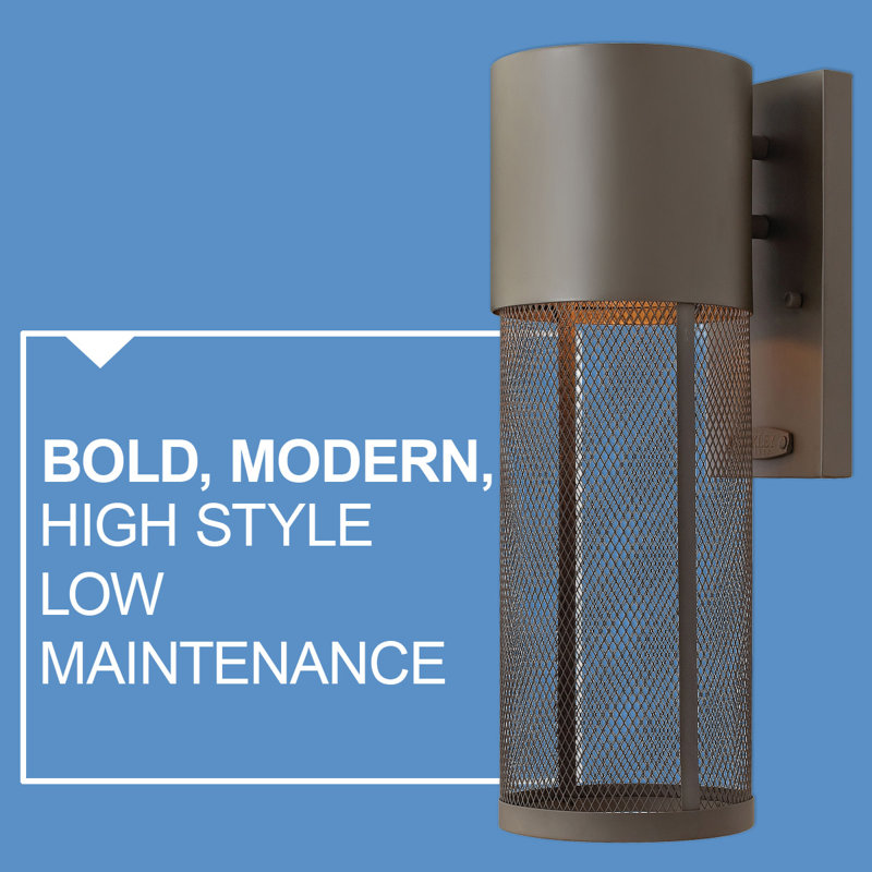 Aria 1 Light Outdoor Sconce, Incandescent