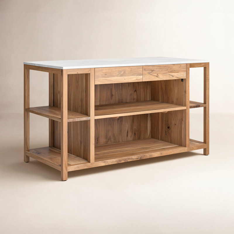 Indira Kitchen Island Table