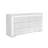 Naomi Silver Bedroom Dresser With Led