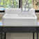Heritage 42" Front Apron Single Bowl Fireclay Sink with Integral Drainboard and High Backsplash