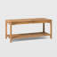 Dolores Rectangular Acacia Solid Wood Outdoor Patio Table - 120 cm W 49.9 cm D-1190955211