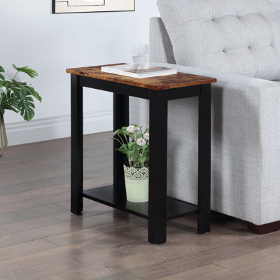 Slayter 24" Tall End Table with Shelf