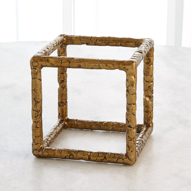 Forged Cube-Gold
