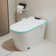 Smart Bidet Toilets Tankless, Auto Open/Soft-Close, Massage Clean, Aroma Diffuser, Auto Dual Flush Heated Seat Warm Wash Dry Remote Control