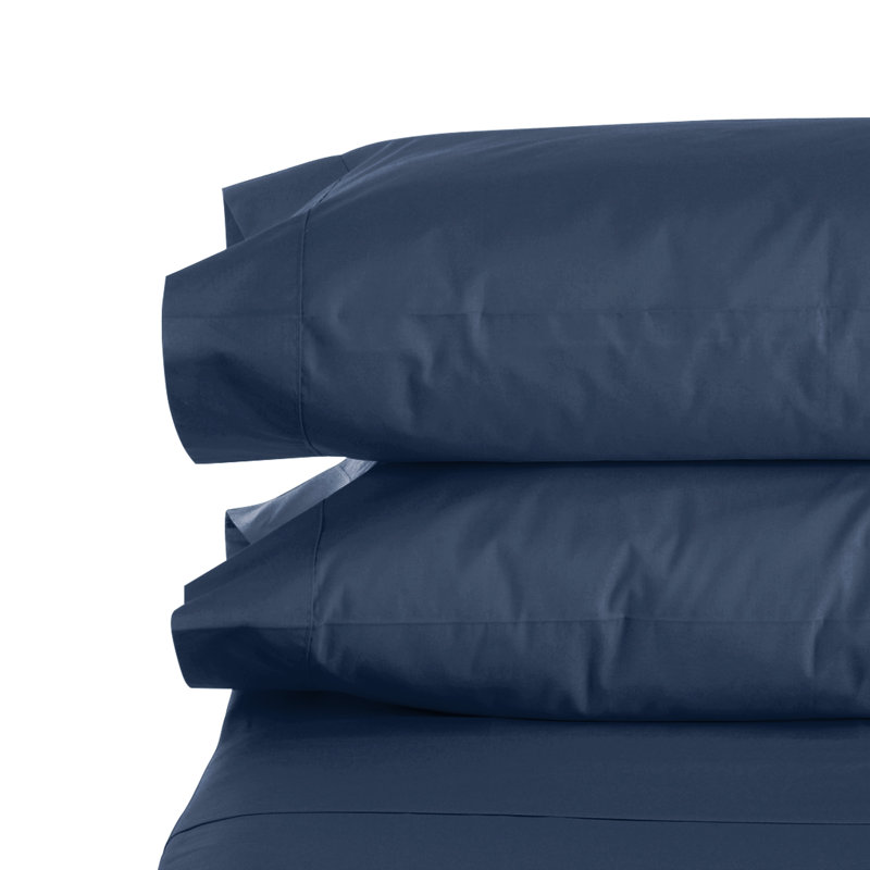 Taie d'oreiller en microfibre , Taies d'oreiller pour grand lit, Bleu marine