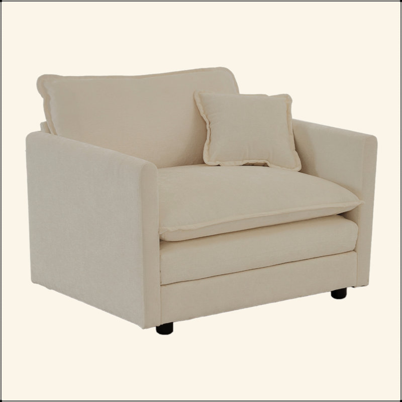 Fauteuil de lecture rembourré Comfy