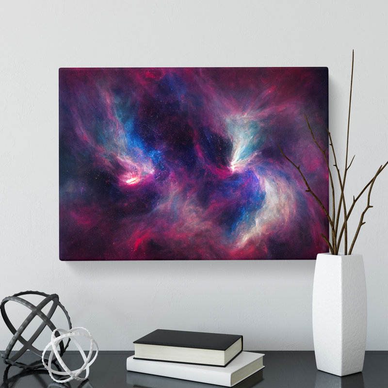 Galaxy Vol.4 - Wrapped Canvas Painting, 35cm H x 50cm W x 3cm D