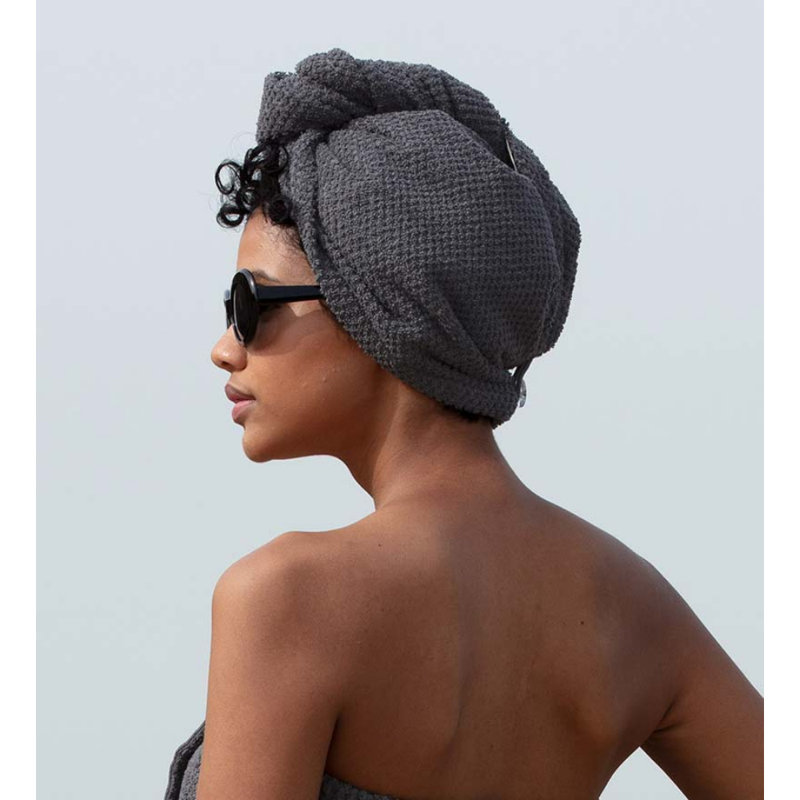 Super Plush Bath Towel, Charcoal