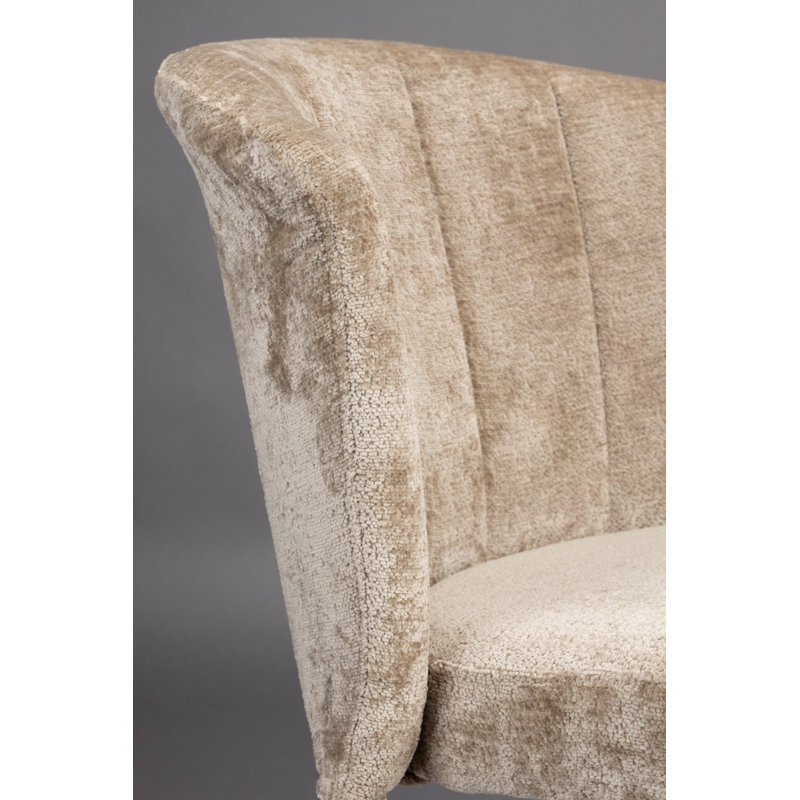 Georgia Upholstered Dining Chair, Beige