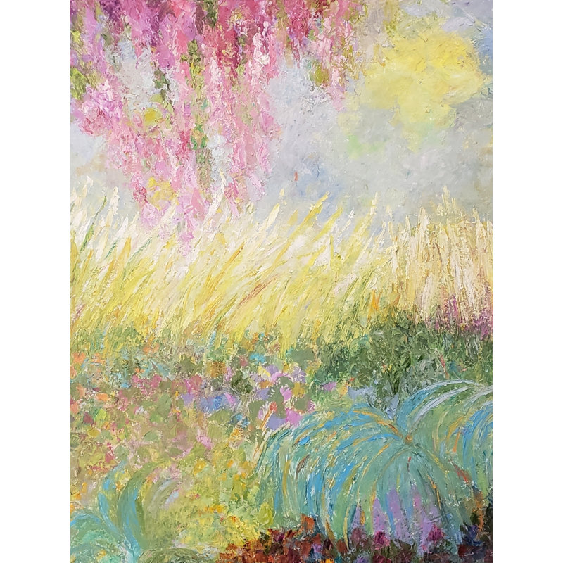 Garden On Cape Cod Print by Marsha Heller