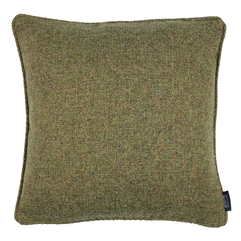 Aubryana Cushion Cover, 60cm H x 60cm W x 1cm D, Forest Green