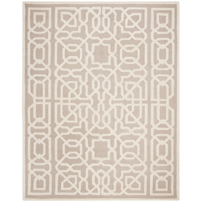 Cannen Hand Tufted Wool Geometric Rug