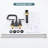 1.2 GPM Centerset Bathroom Faucet with Drain Assembly-91217749