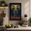 Golden Elephant Art Deco - Wrapped Canvas-1859807416-1859807423